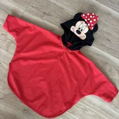 ディズニー　カッパ　レインコート　ポンチョ　ミニーちゃん
