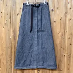 ヒステリックグラマー デニムロングスカート カジュアル お洒落 調節可能 フリー