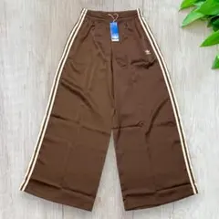 新品 韓国 アディダスオリジナルス トラックパンツ バギー ブラウン L 30