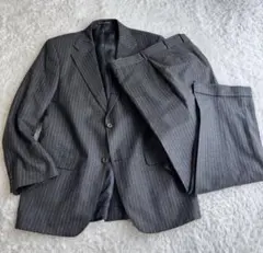 n*4様 Jpress グレー ストライプ ビジネススーツ