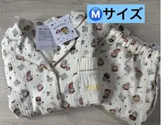 サンリオ ハローキティ　日焼けキティ　半袖　パジャマ　ルームウェア M 綿100