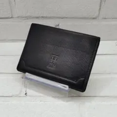 ​【極美品】DAKS ダックス カードケース 名刺入れ 本革 レザー ブラック黒のサムネイル