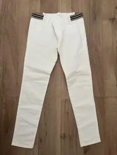 THE SHOP TK ホワイト スキニーパンツ