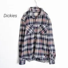 【Dickies】ディッキーズ 長袖 ネルシャツ チェック柄 L ユニセックス
