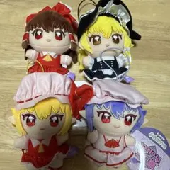 東方Project ぬいぷりけmini ４点セット