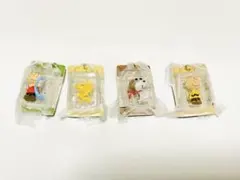 スヌーピーミニチュアパッケージコレクション ピーナッツ フィギュアセット 4体