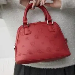 AZUL BY MOUSSY モノグラムダブルジップバッグ