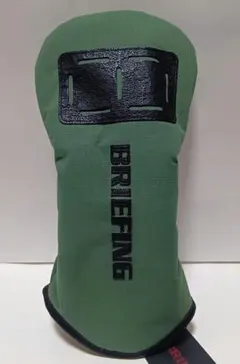 新品 BRIEFING GOLF ドライバー用ヘッドカバー オリーブ