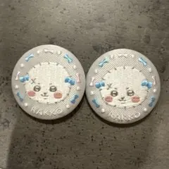 新品未使用◎ちいかわ刺繍缶バッジ2 ラッコ
