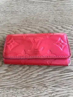 LOUIS VUITTON ヴェルニ ミュルティクレ4 キーケース レッド - メルカリ