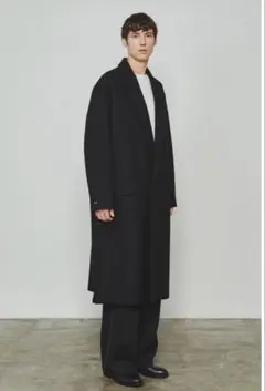 新品 THE RERACS THE LOOSE CHESTER COAT 黒46