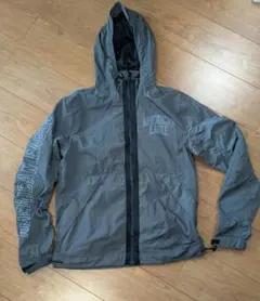 American Eagle 美品 未使用タグ付き ウィンドブレーカー グレー