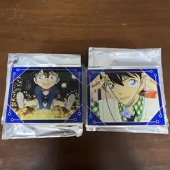 名探偵コナンランド アクリルマグネット　工藤新一、江戸川コナン