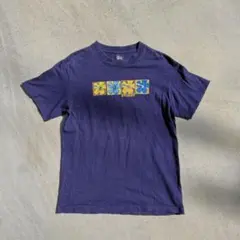 1990s old stussy hibiscus flower t-shirt