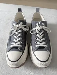 Converse All Star 厚底 スニーカー グレー 29cm - メルカリ
