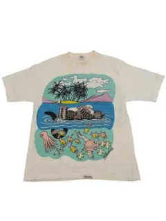 90s USA製 クリバンキャット　Tシャツのサムネイル