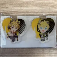 タイトーくじ　鏡音レン　クリアバッジ・缶バッジセット