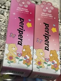peripera INK MOOD GLOWY TINT 2色セット限定ケアベア