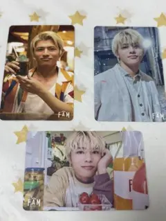 『timelesz /FAM/トレーディングカード』松島聡/篠塚大輝/3枚セット