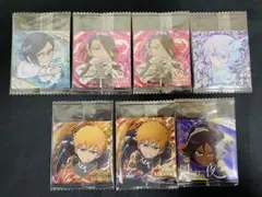 BLEACH ウエハース ステッカー　朽木ルキア　黒崎一護　朽木白哉　石田雨竜