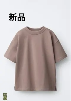 新品zarakids 無地Tシャツ ベーシックT ベージュ 100 マーキーズのサムネイル