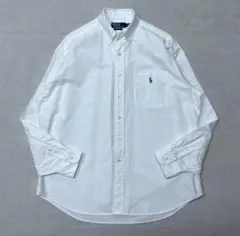 美品POLO RALPH LAUREN OX BD L/S BIG SHIRT