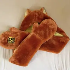 ズートピア　ニック　マフラーキャップ