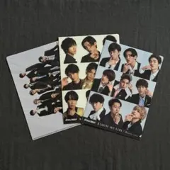 Snow Man kissin'my lips 購入特典 ミニクリアファイル