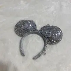 シルバーラメカチューシャ