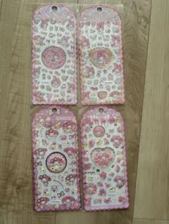 サンリオ マイメロ ぷっくりシール　4種　正規品　エポキシ