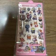 カラフルキャラクターシールセット　5点セットまとめうり