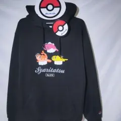 新品 パーカー XL ディグダ ポケモン モンスターボール 裏起毛 刺繍 