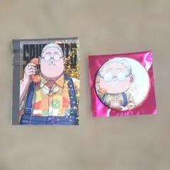 サカモトデイズ ファボテリア 坂本太郎 ミニキャラ 缶バッジ クリアカード