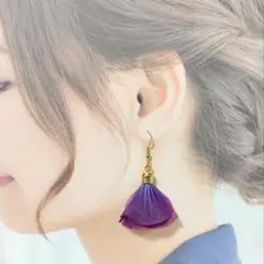 41.ハンドメイドアクセサリー ピアス イヤリング ノンホールピアス