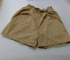 ユニクロ キッズ ハーフパンツ ベージュ 150　女の子