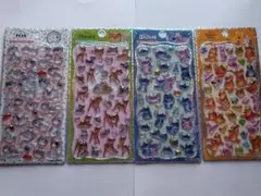 正規品　プチドロップステッカー　ディズニー　4枚セット