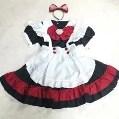 極美品　ハロウィン　仮装　メイド服　　XL