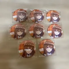 カラフルピーチえとさんぱらぴち缶バッジ8個