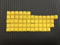 REALFORCE カラーキーキャップセット 日本語配列 イエロー