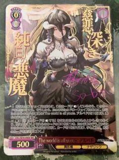 ヴァイス/オーバーロード/SEC/サイン/アルベド