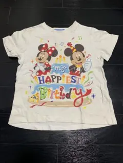 東京ディズニーリゾート 110cm 半袖Tシャツ 誕生日 ハッピーバースデー