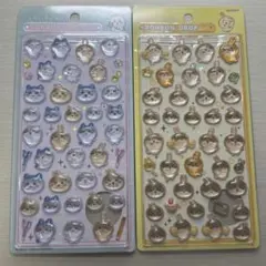 ちいかわ ボンボンドロップシール 2個セット うさぎ ちいかわ×ハチワレ×うさぎ