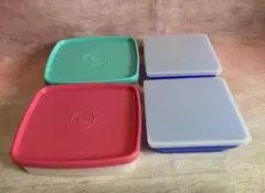 タッパーウエア 4個セット食品保存容器