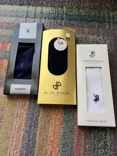 【CAMBRIDGE PARK POLO CLUBなど】靴下 3足セット