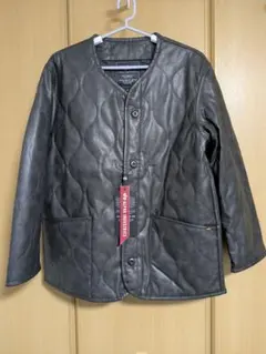 アルファ インダストリーズ☆シンセティックレザーライナー☆新品未使用☆Mサイズ