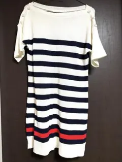 ANAYI ♡ニットチュニック　ボーダーのサムネイル