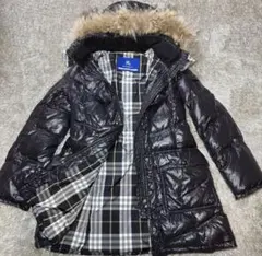 年末年始セール！美品お勧め！BURBERRY BLUE LABELダウンコート黒