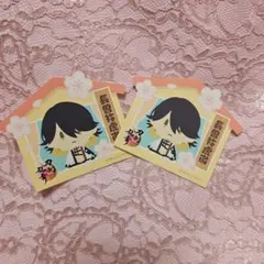 長曽祢虎徹　刀剣乱舞　審神者の日フェア　アニメイト特典ステッカー2枚セット