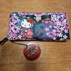 ハローキティ 長財布 桜柄