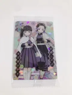 鬼滅の刃 ウエハースカード 胡蝶しのぶ 栗花落カナヲ ホログラムカード 未開封